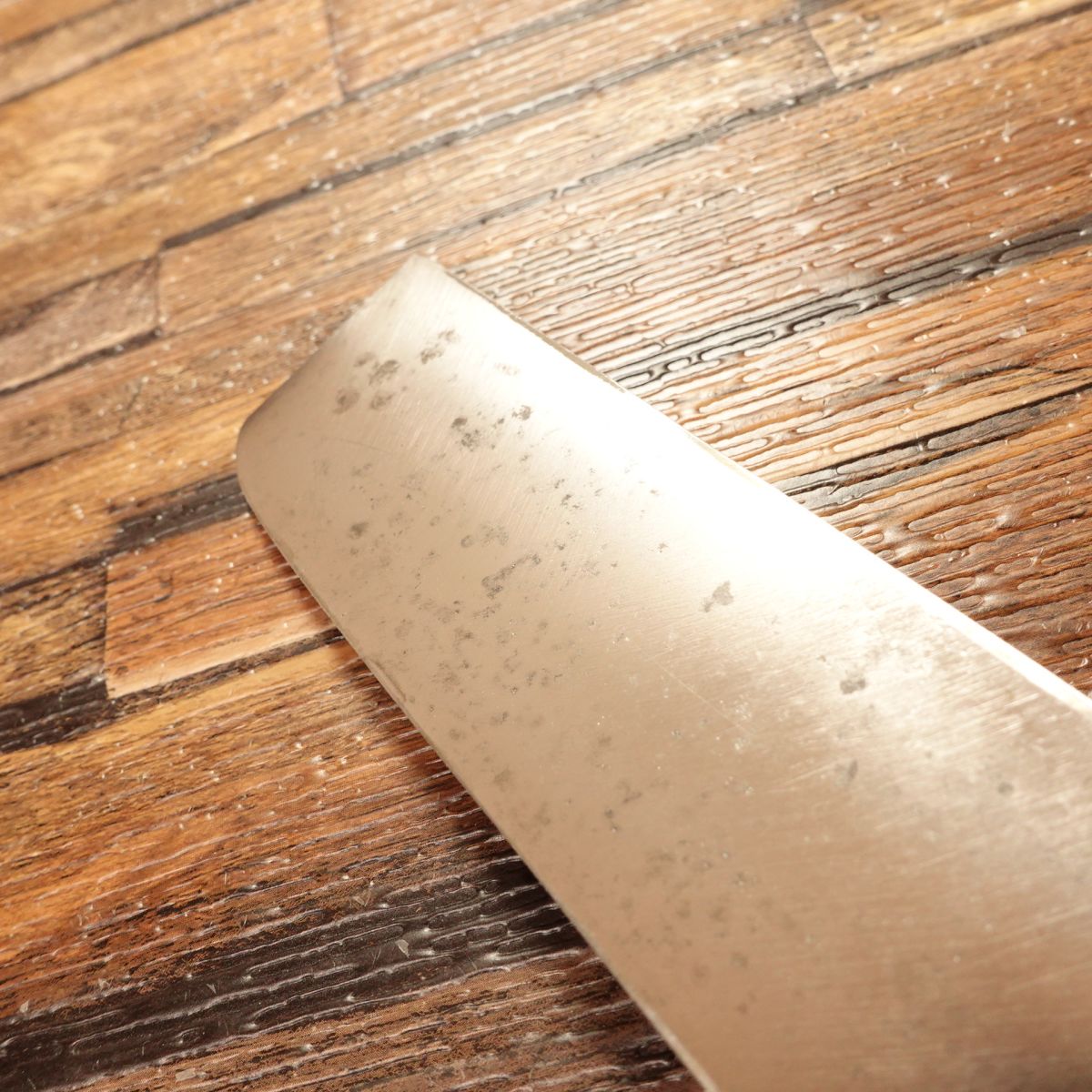 Shirasagi Usuba Knife, Sharpened, Single Bevel, Crown Mark, Forged Steel, Nakiri, 165mm