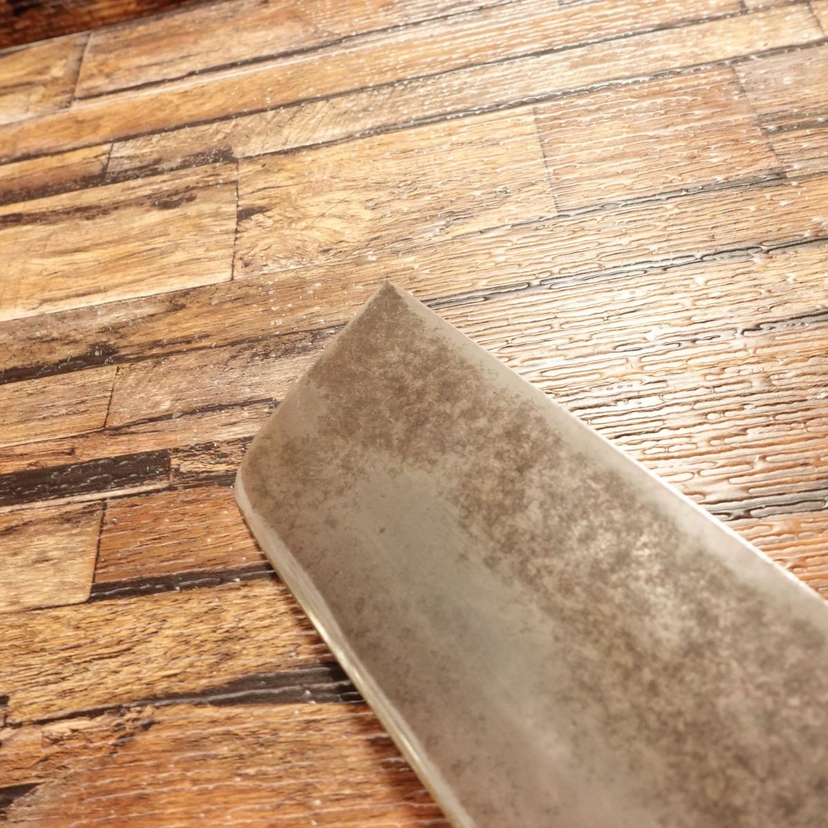 Tosa Special Nakiri Knife, Sharpened, Black-Forged, With Seal, 165mm