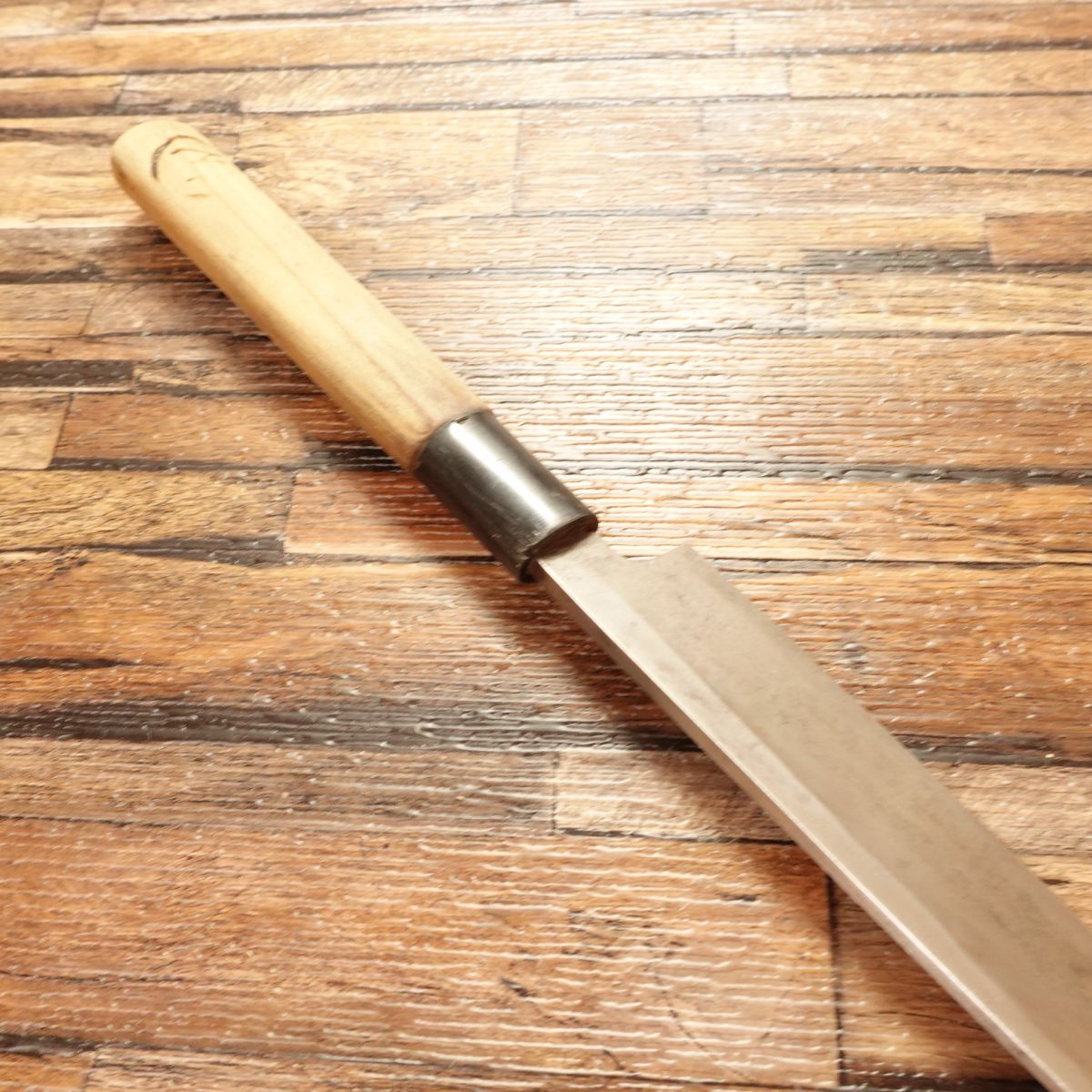 Long Yanagiba Knife, Sharpened, Faint Marking, Carefully Used, Value Item, Approx. 295mm