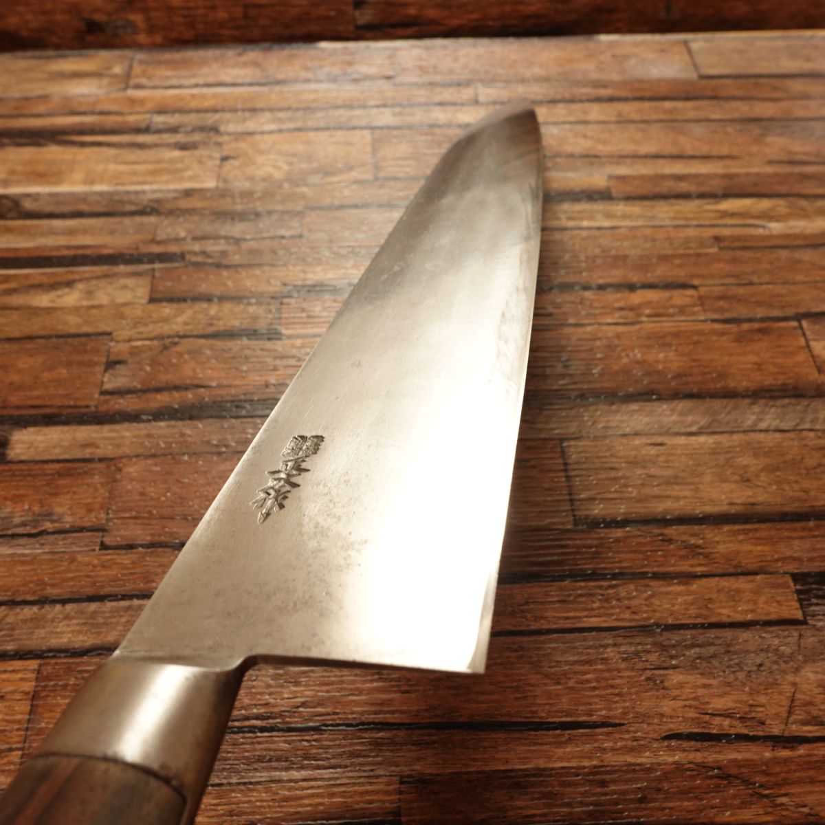 Masahiro Gyuto Knife, Sharpened, Chef’s Knife, Large Size, Nihonko Carbon Steel, 365mm