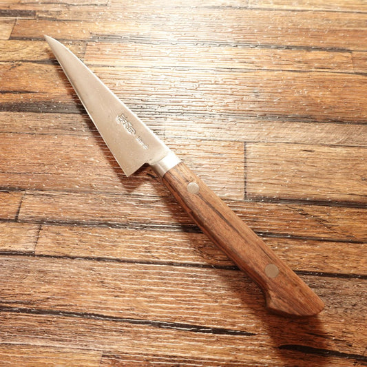 Sakai Toji Petty Knife, Sharpened, Made by Masashige, Fruit Knife, Hagane Steel, Decorative Cutting, 125mm
