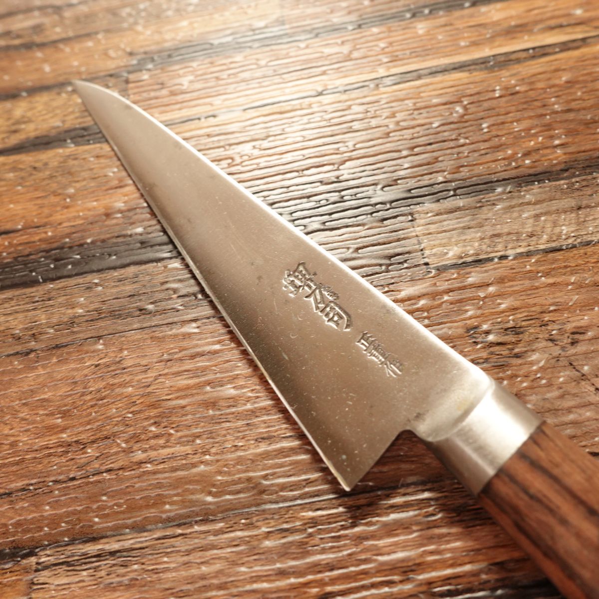 Sakai Toji Petty Knife, Sharpened, Made by Masashige, Fruit Knife, Hagane Steel, Decorative Cutting, 125mm