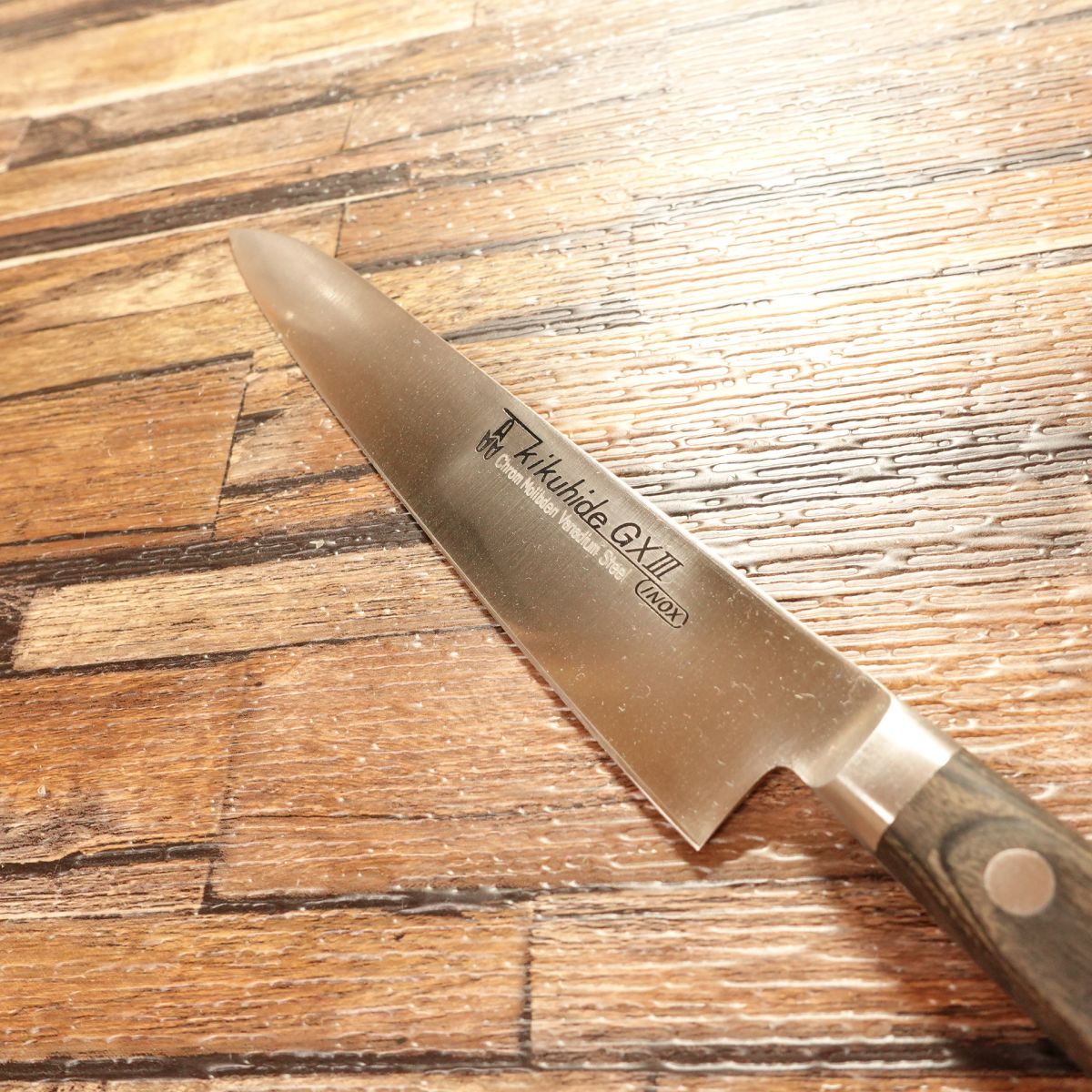 Kikuhide Petty Knife, Sharpened, GX III Series, Fruit Knife, Decorative Cutting, 145mm