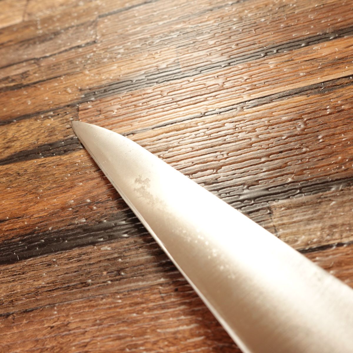 Minamoto Kiyotaka Petty Knife, Sharpened, Fruit Knife, Hagane Steel, Decorative Cutting, 140mm