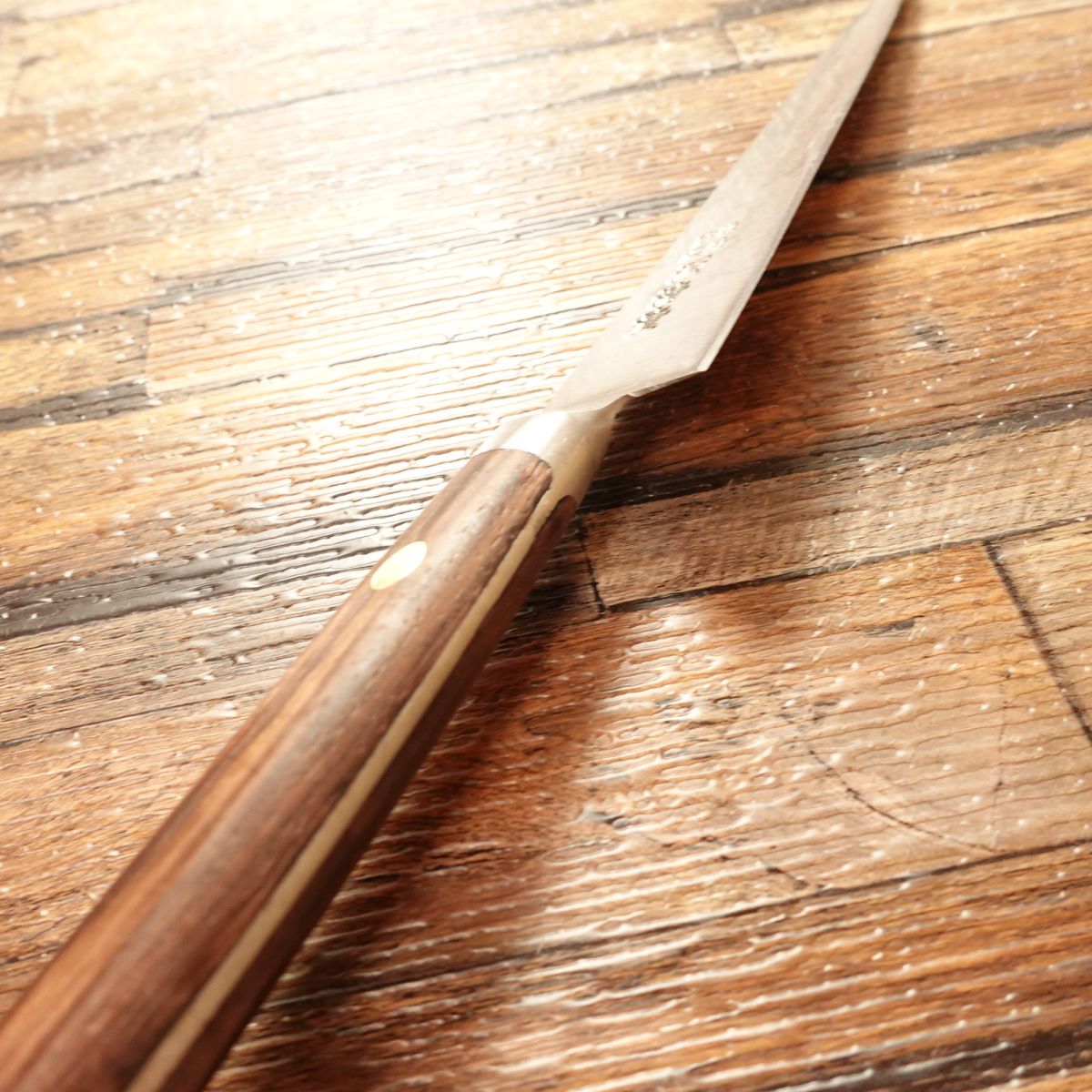 Minamoto Kiyotaka Petty Knife, Sharpened, Fruit Knife, Hagane Steel, Decorative Cutting, 140mm