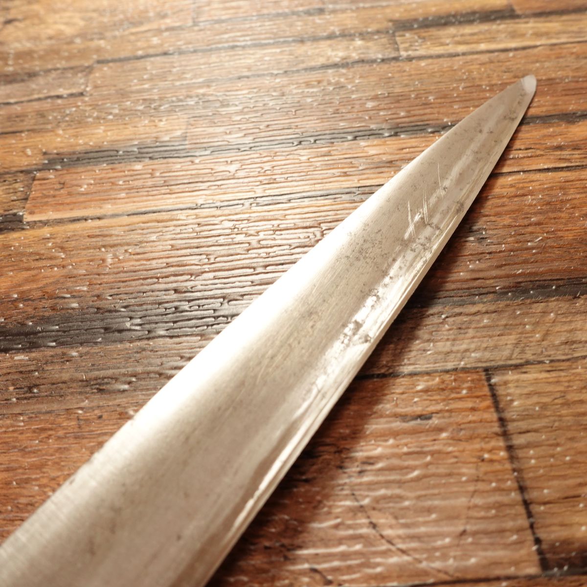 Aritsugu Yanagiba Knife, Sharpened, Water Buffalo Handle, Sashimi Knife, Special Edition, Extra Long, Well-Maintained, 350mm