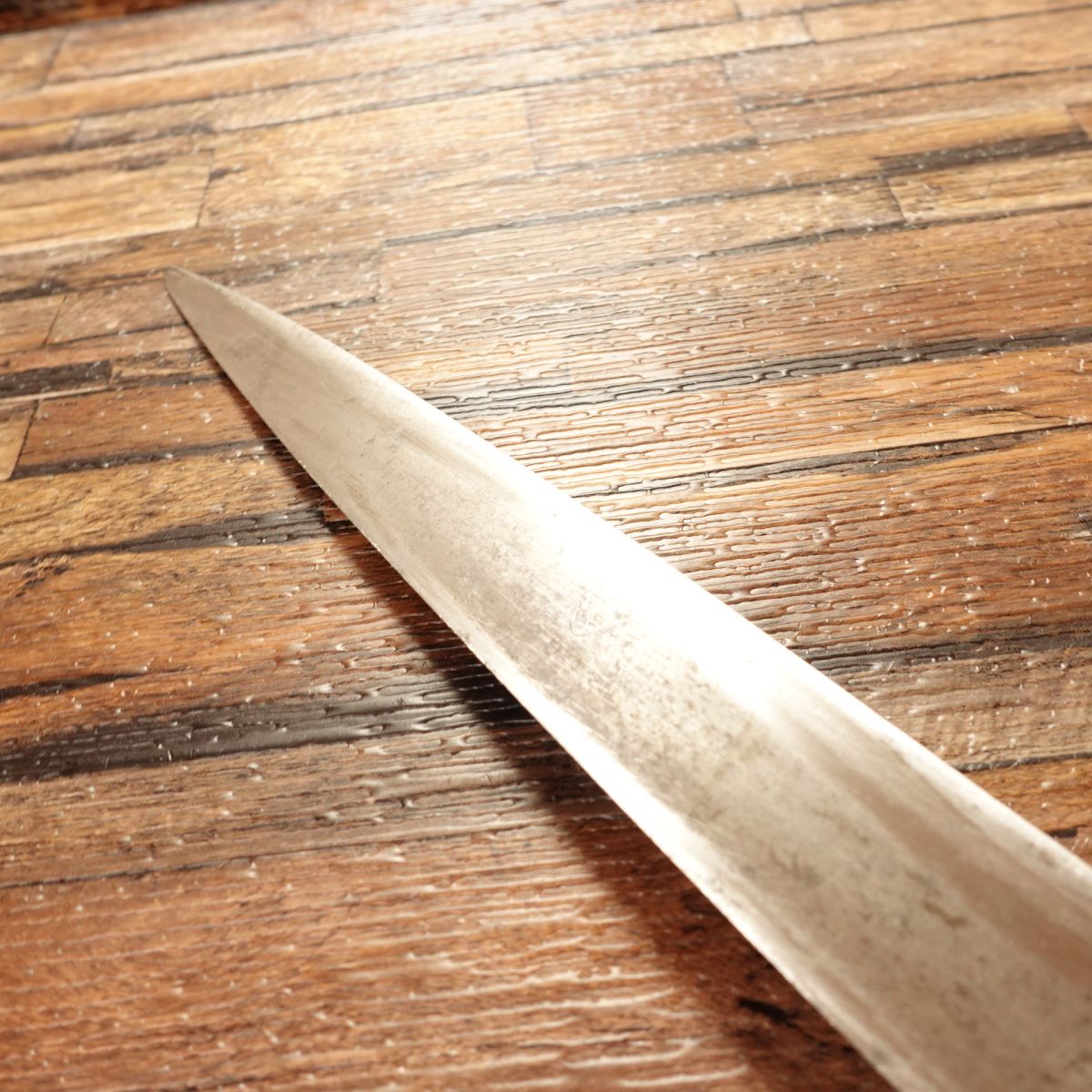 Aritsugu Yanagiba Knife, Sharpened, Water Buffalo Handle, Sashimi Knife, Special Edition, Extra Long, Well-Maintained, 350mm