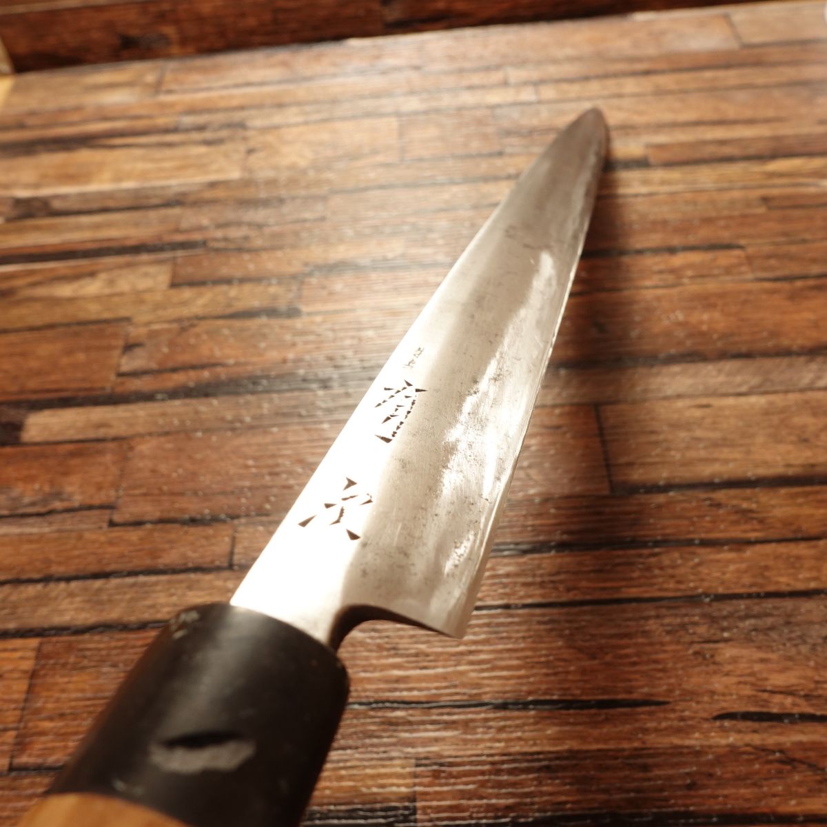 Aritsugu Yanagiba Knife, Sharpened, Water Buffalo Handle, Sashimi Knife, Special Edition, Extra Long, Well-Maintained, 350mm