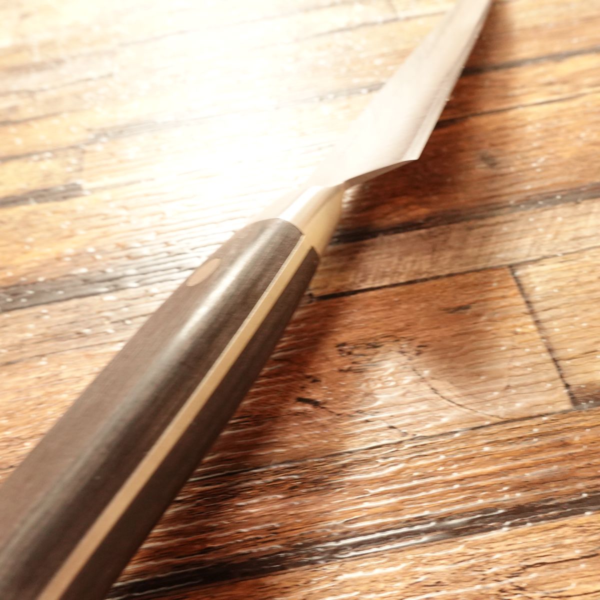 Sakai Ichimonji Mitsuhide Honesuki Knife, Sharpened, Special Steel, Semi-Stainless, Rust-Resistant, Garasuki, Nearly Unused, 145mm