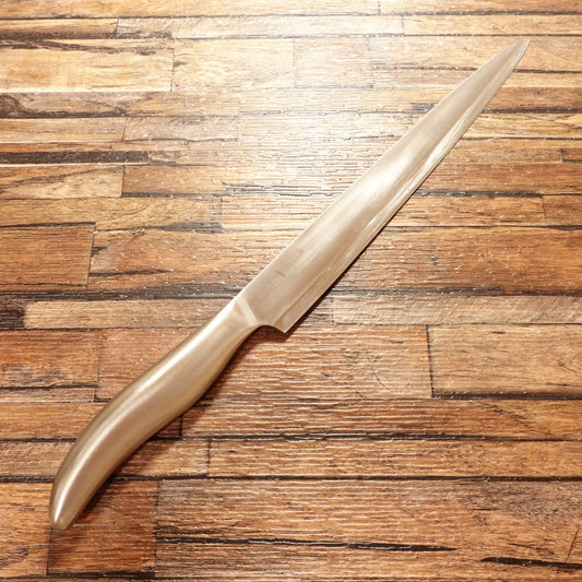 Verdun Yanagiba Knife, Sharpened, Sashimi Knife, Stainless Steel, Sujihiki Style, Nearly Single-Bevel 9:1, Verdun, 240mm