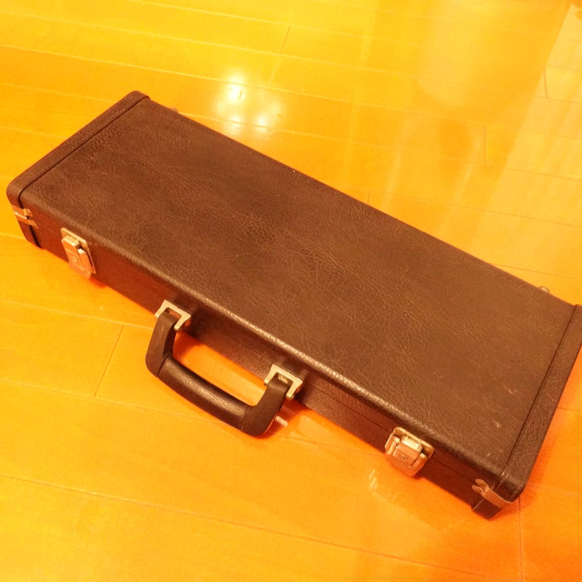 Chef’s Knife Hard Case, Black, Knife Storage Bag, Leather, Good Condition