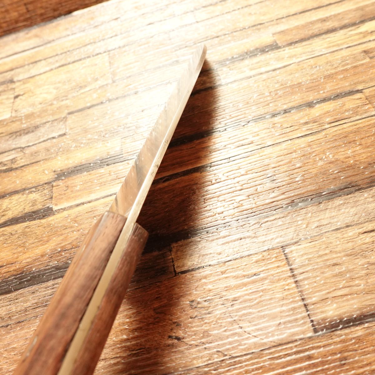 Echigonokami Deba Knife, Sharpened, Stainless Steel, Hitachi Yasuki Steel, Silver Paper No. 1, 155 mm