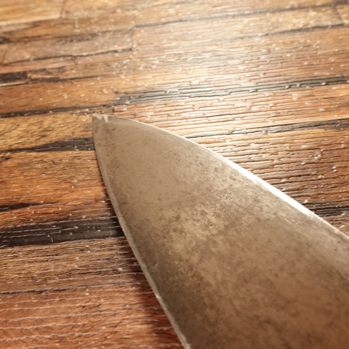 Minamoto Masanao Deba Knife, Sharpened, Heavy Hagane, Large Deba, 170 mm