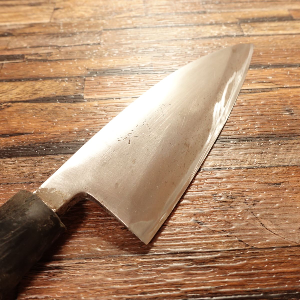 Sakai Shugaku Deba Knife, Sharpened, Hagane, Single‑Bevel, 155 mm