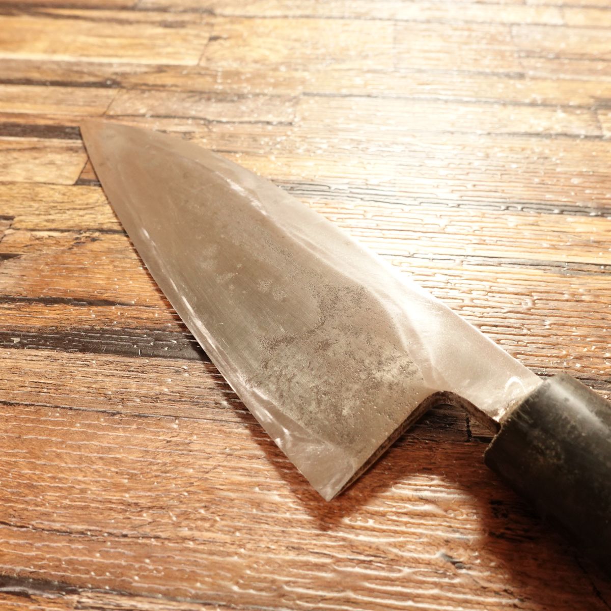 Sakai Shugaku Deba Knife, Sharpened, Hagane, Single‑Bevel, 155 mm