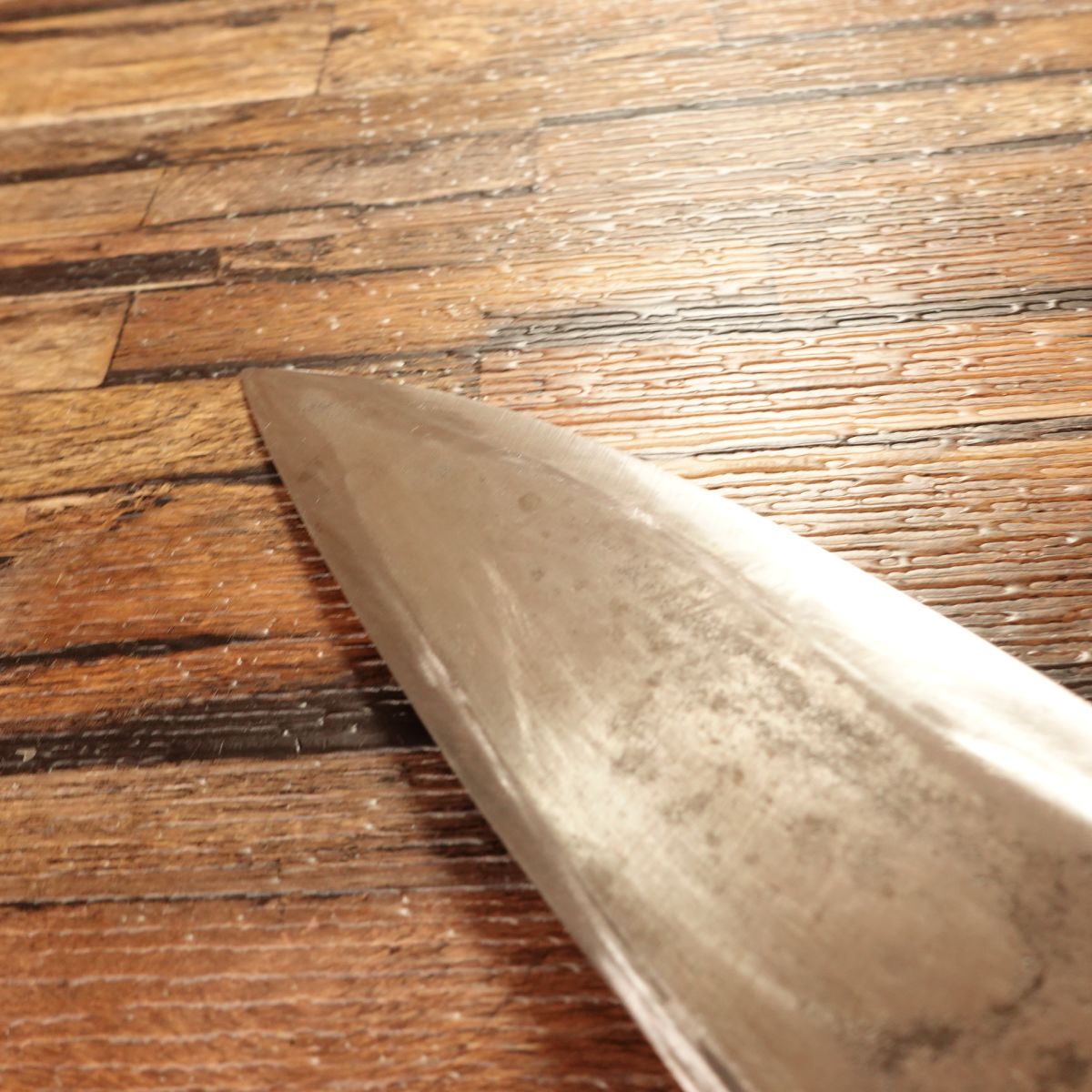 Sakai Shugaku Deba Knife, Sharpened, Hagane, Single‑Bevel, 155 mm