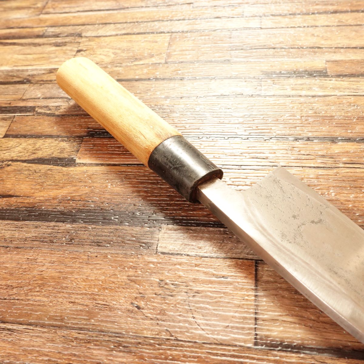 Sakai Shugaku Deba Knife, Sharpened, Hagane, Single‑Bevel, 155 mm