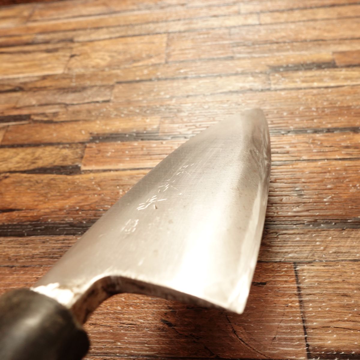 Sakai Shugaku Deba Knife, Sharpened, Hagane, Single‑Bevel, 155 mm