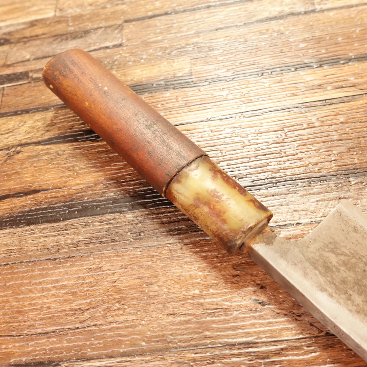 Kikuhiko Aji-Kiri Knife, Sharpened, Small Deba, Tokyo Kikuhiko Maker, 115mm