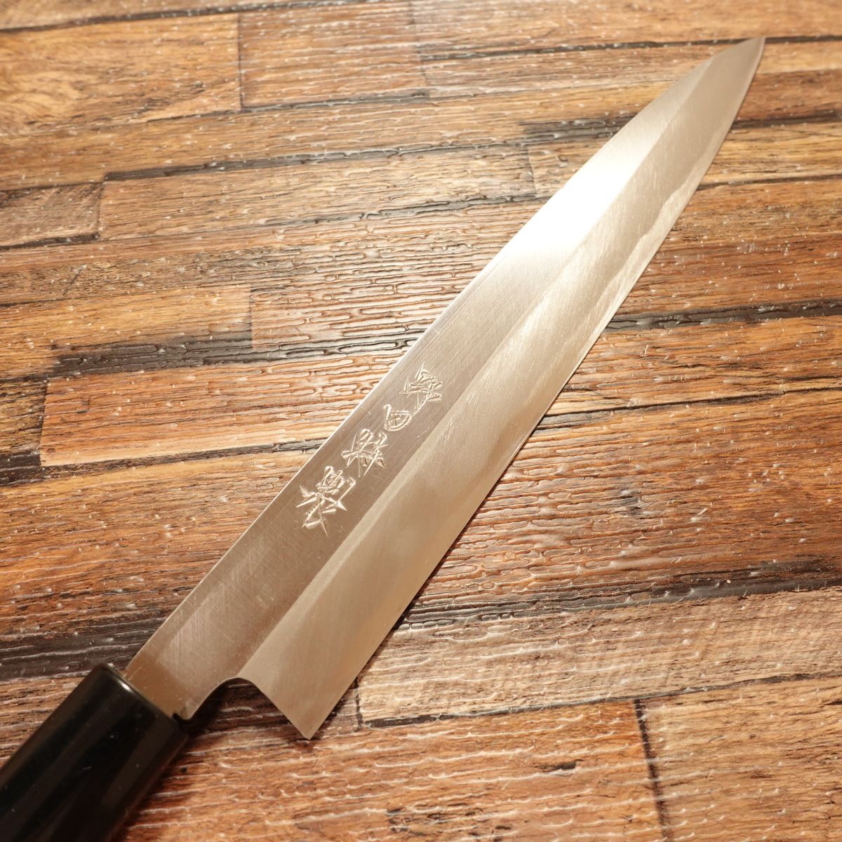 Noda Yanagiba Knife, Sharpened, Sashimi Knife, Noda Special, Unused, Boxed, 210mm