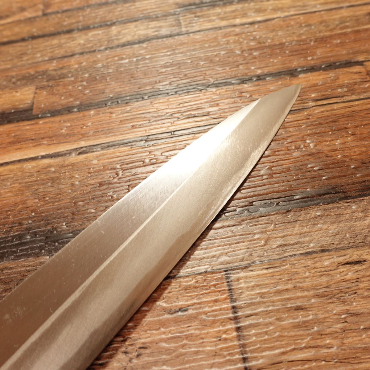 Noda Yanagiba Knife, Sharpened, Sashimi Knife, Noda Special, Unused, Boxed, 210mm