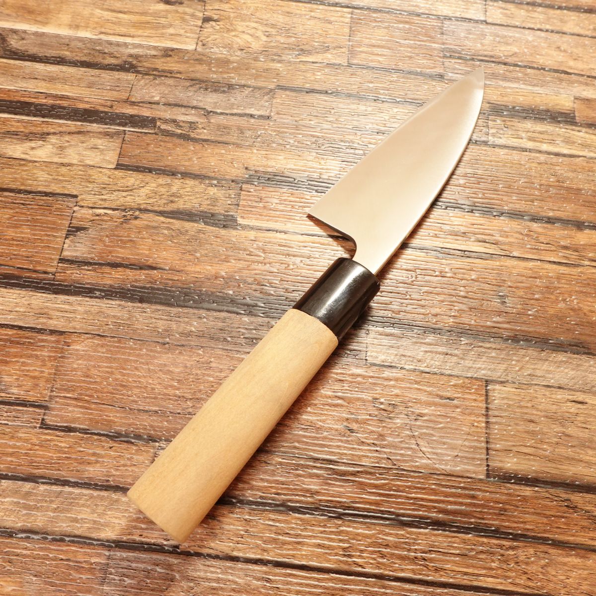 Gihei Aji-Kiri Knife, Sharpened, Slim Funagata Style, Small Deba, 120mm