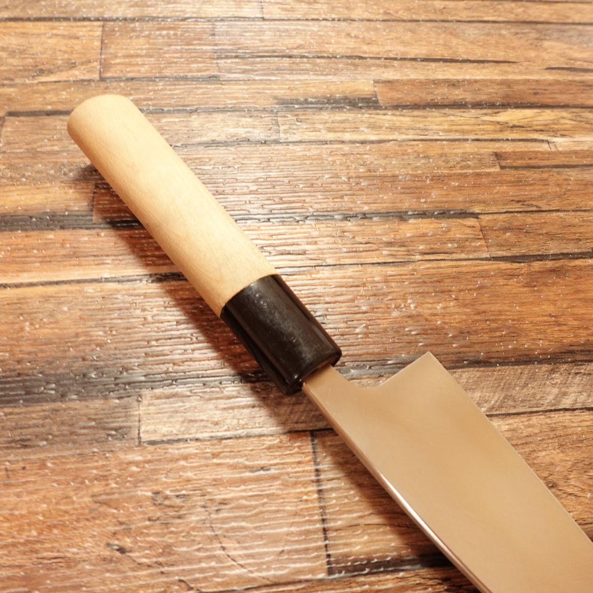 Gihei Aji-Kiri Knife, Sharpened, Slim Funagata Style, Small Deba, 120mm