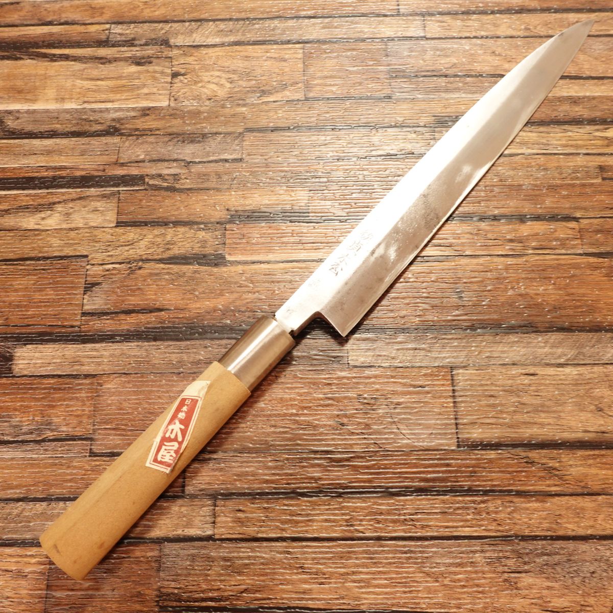 Utasada Kiya Yanagiba Knife, Sharpened, Sashimi Knife, Nihonbashi Kiya, 245mm
