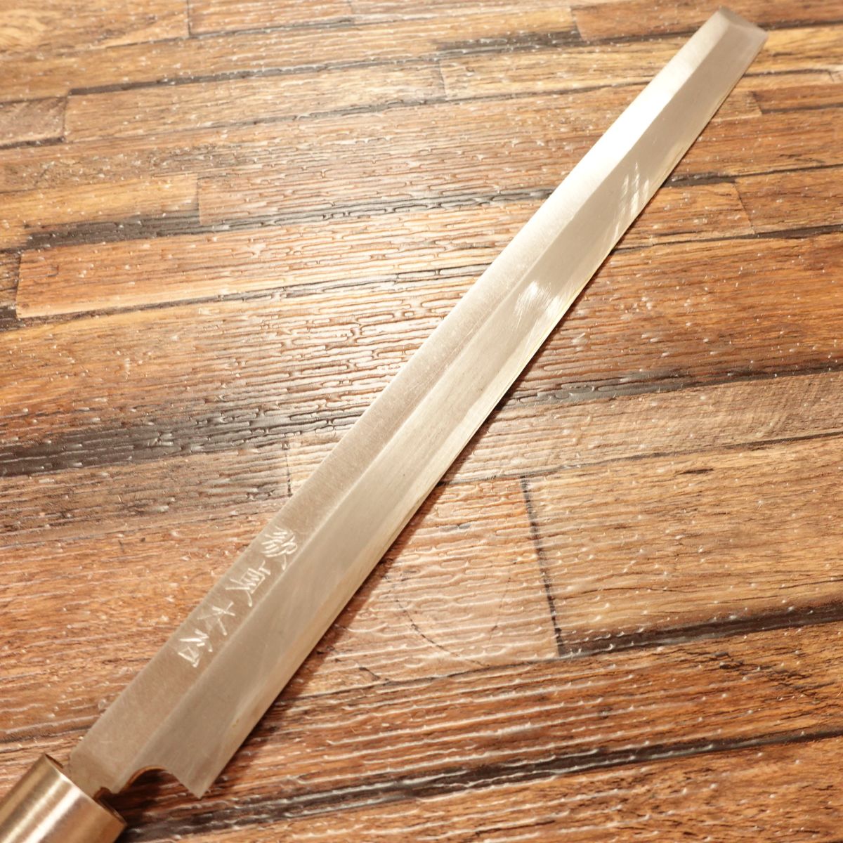 Utasada Kiya Tako-Hiki Knife, Sharpened, Octopus / Sashimi Knife, Brand Sticker, 240mm
