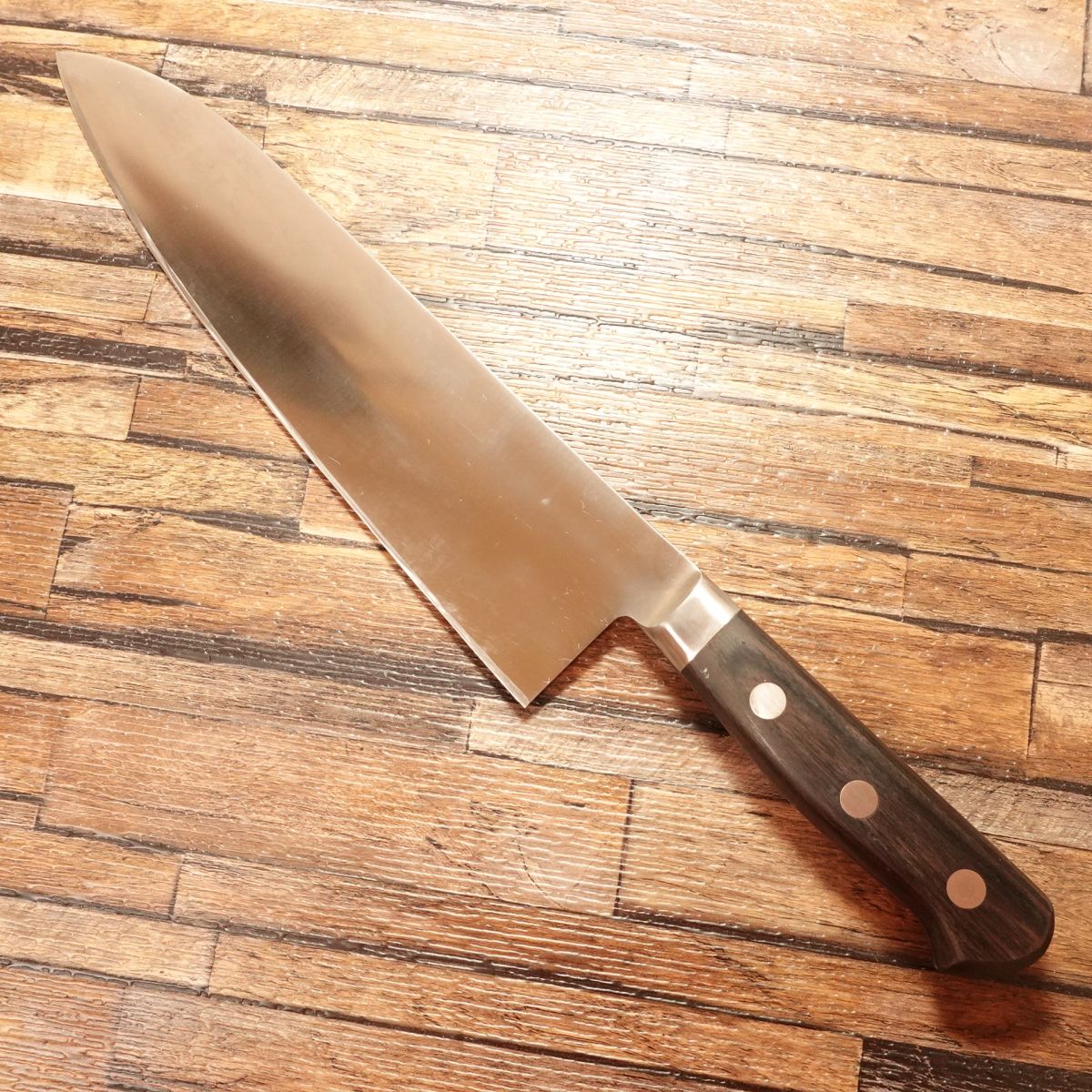 Misono Western Deba Knife, Sharpened, Thick Blade, Gyuto Style, Molybdenum Stainless Steel, 250mm