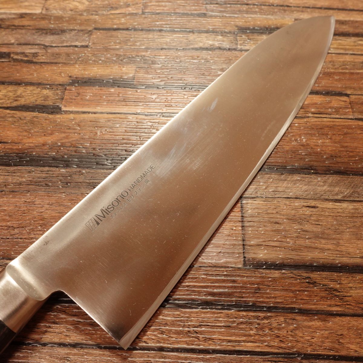 Misono Western Deba Knife, Sharpened, Thick Blade, Gyuto Style, Molybdenum Stainless Steel, 250mm