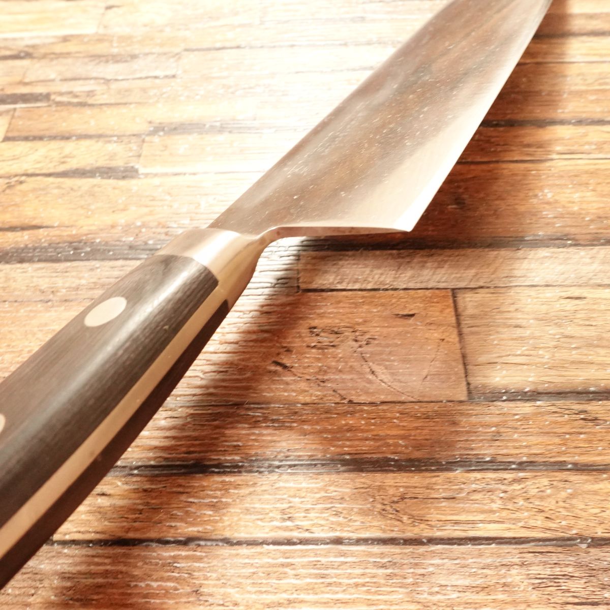 Misono Western Deba Knife, Sharpened, Thick Blade, Gyuto Style, Molybdenum Stainless Steel, 250mm