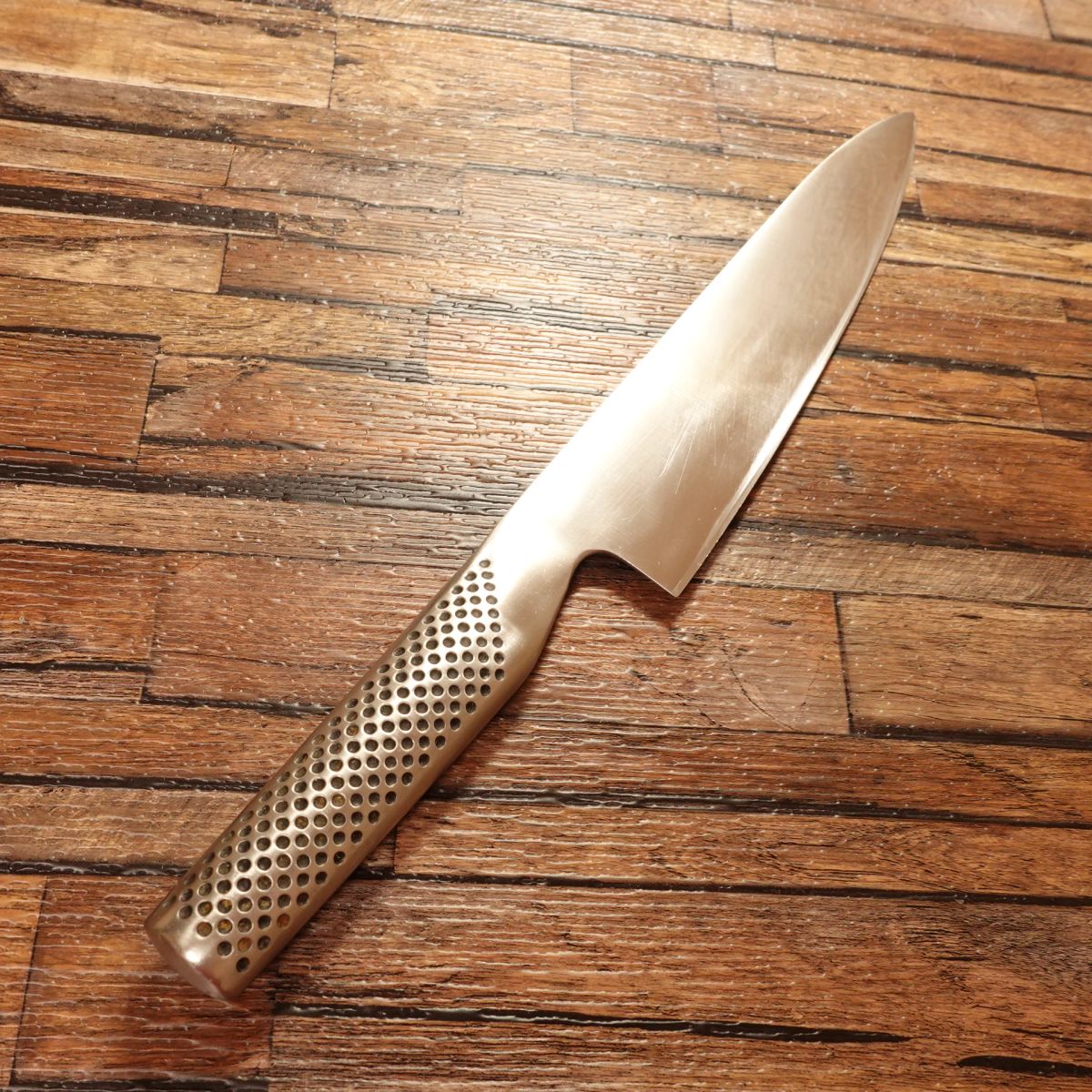 Global Gyuto Knife, Sharpened, All-Purpose Knife, Stainless Steel, Yoshikin, 200mm