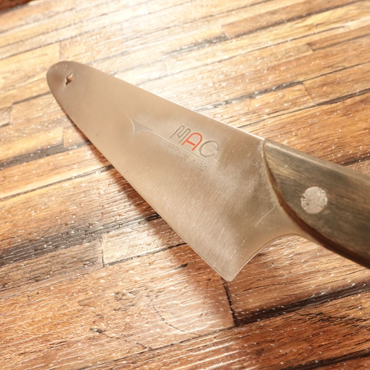 MAC Gyuto Knife, Sharpened, All-Purpose Knife, Makku (Shinku), A-80, 195mm