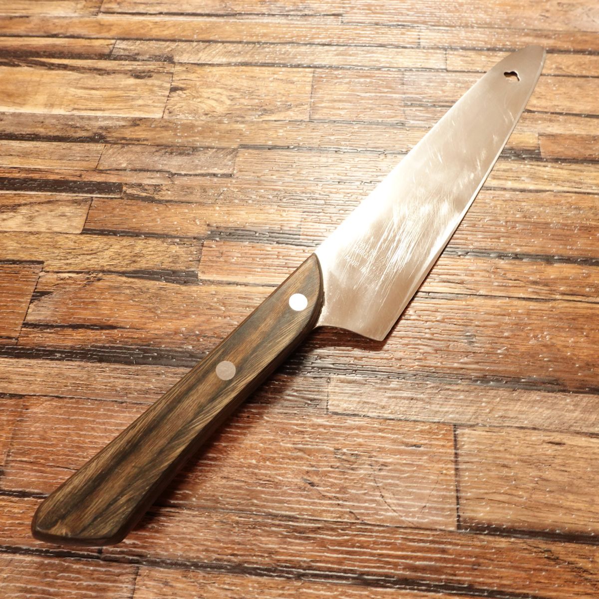 MAC Gyuto Knife, Sharpened, Santoku, Makku (Shinku), 190mm