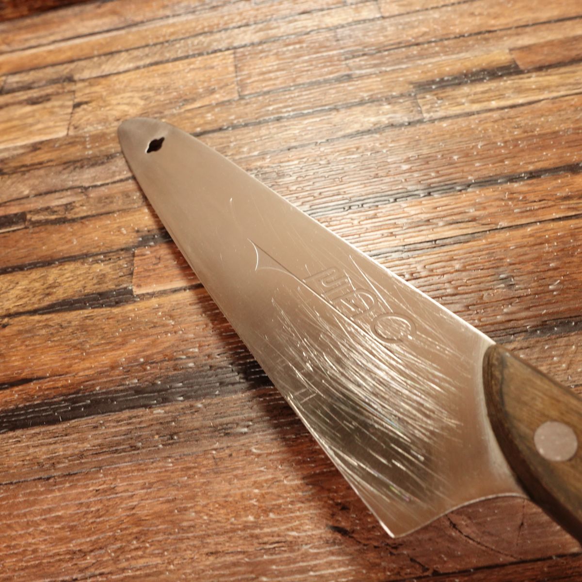 MAC Gyuto Knife, Sharpened, Santoku, Makku (Shinku), 190mm