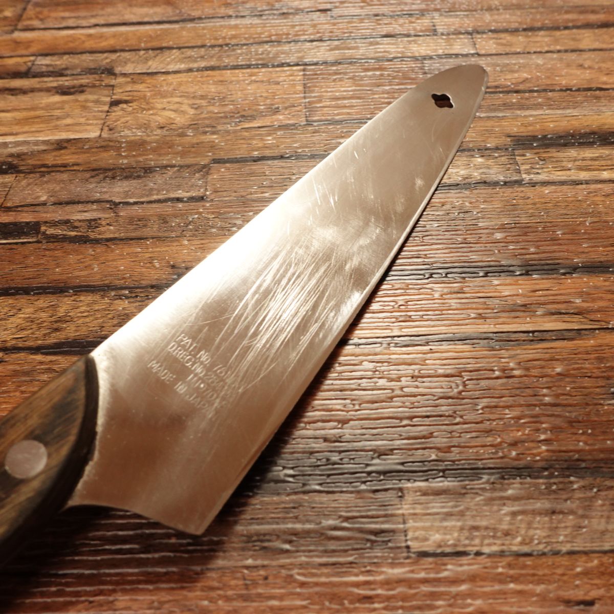 MAC Gyuto Knife, Sharpened, Santoku, Makku (Shinku), 190mm