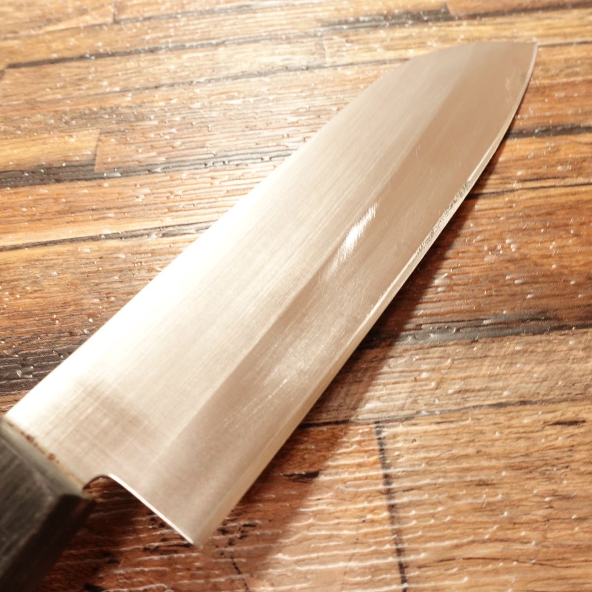 Sakon Santoku Knife, Sharpened, All-Purpose Knife, Hagane-Warikomi Steel, Sakon-Made, 165mm