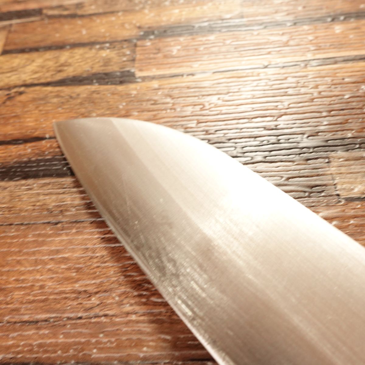 Sakon Santoku Knife, Sharpened, All-Purpose Knife, Hagane-Warikomi Steel, Sakon-Made, 165mm