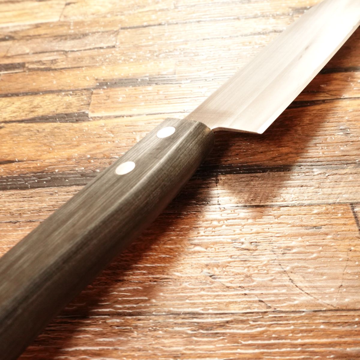 Sakon Santoku Knife, Sharpened, All-Purpose Knife, Hagane-Warikomi Steel, Sakon-Made, 165mm