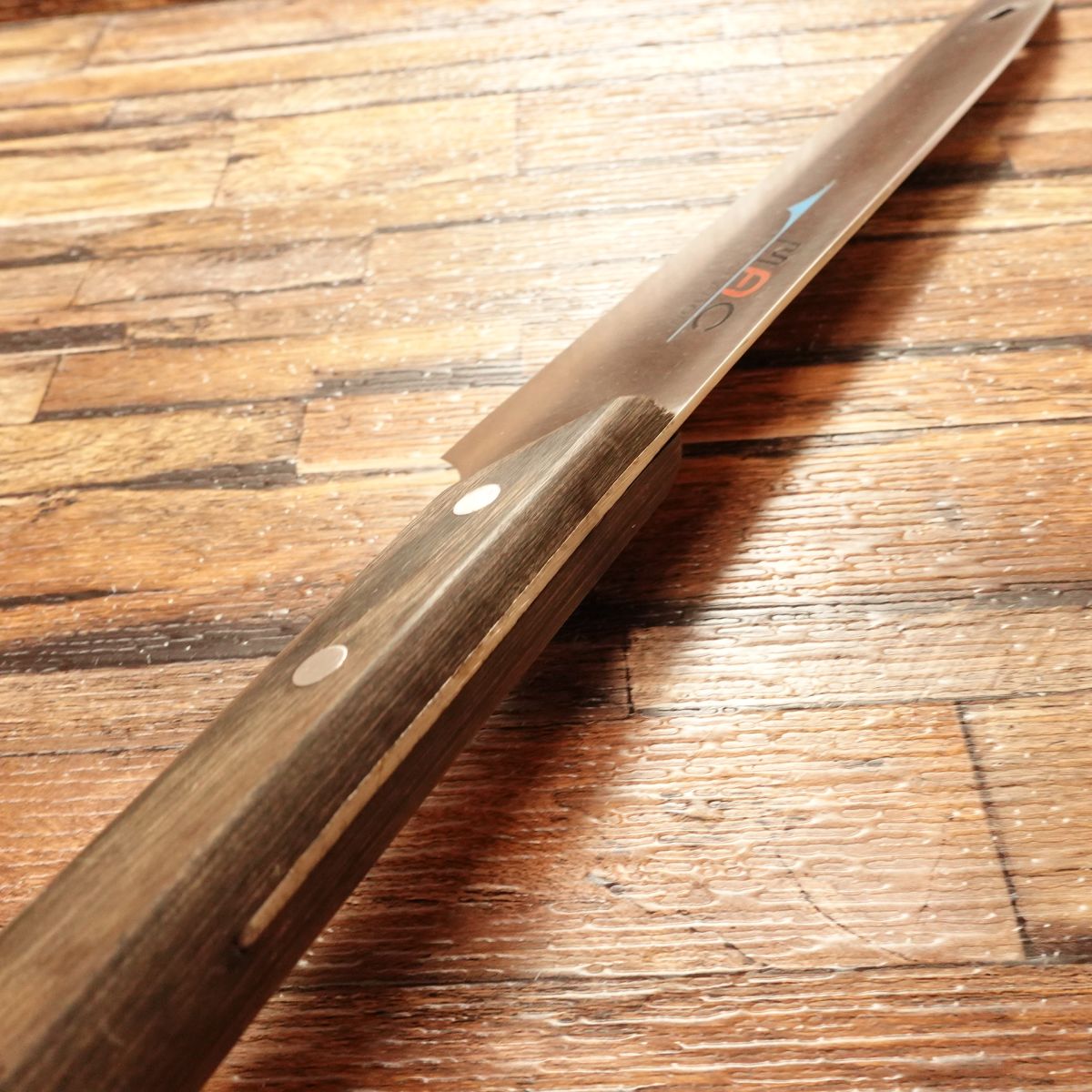 MAC Gyuto Knife, Sharpened, Large Chef’s Knife, Makku (Shinku), MAC Corporation, 225mm