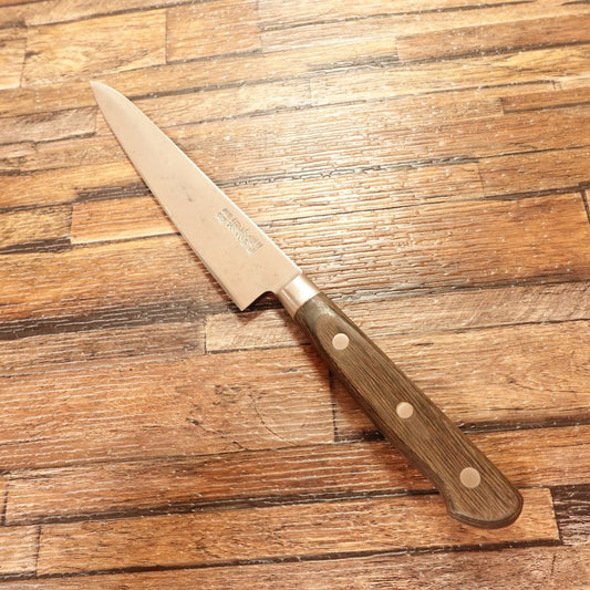 Kikuhide Petty Knife, Sharpened, Fruit Knife, Hagane, Hand-Forged Special, 145mm