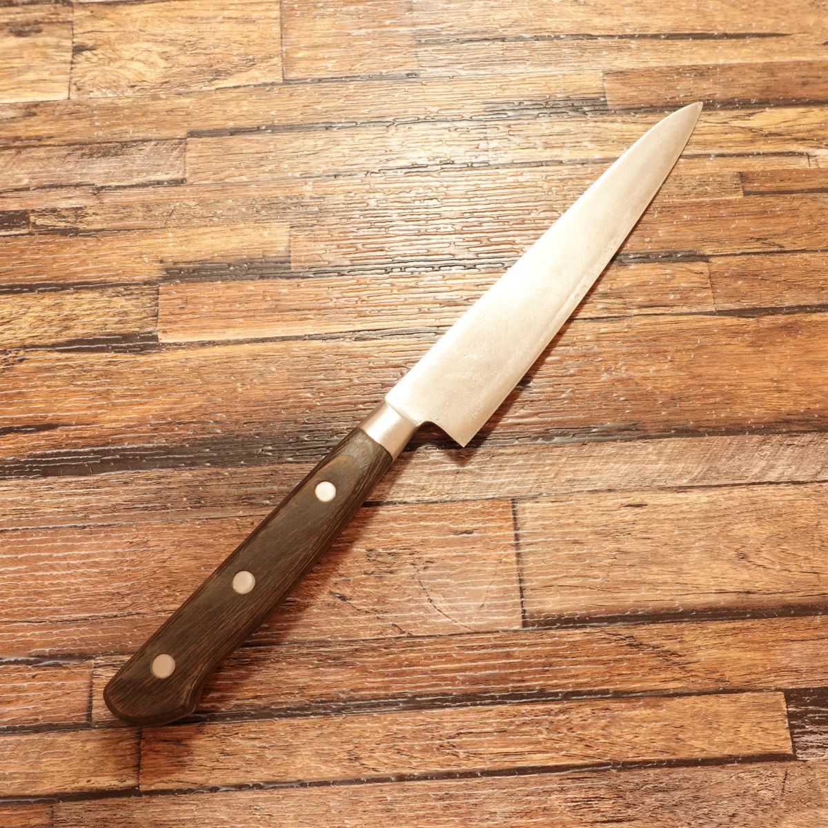 Kikuhide Petty Knife, Sharpened, Fruit Knife, Hagane, Hand-Forged Special, 145mm