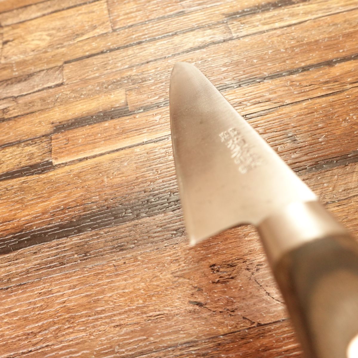 Kikuhide Petty Knife, Sharpened, Fruit Knife, Hagane, Hand-Forged Special, 145mm