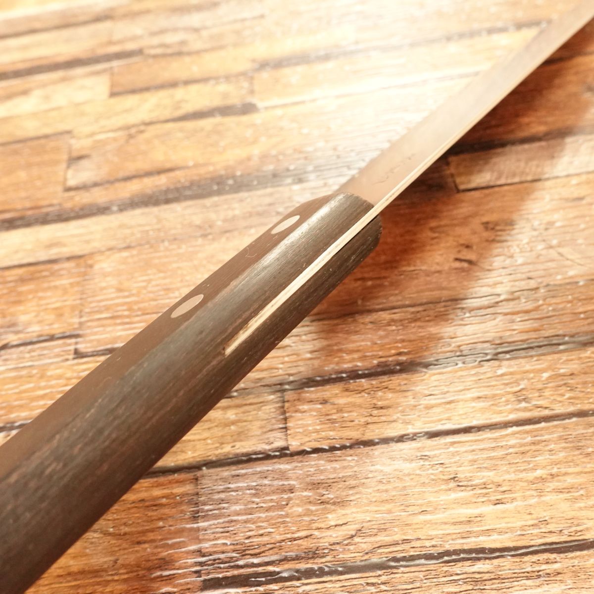 Sakai Ryujin Santoku Knife, Sharpened, Hon-Warikomi, 160mm