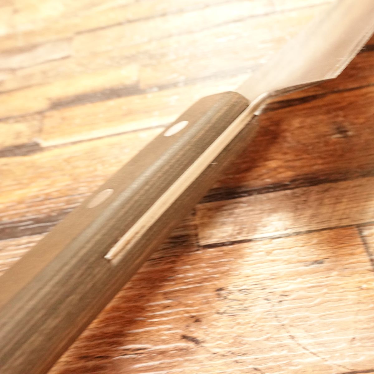 Kawachinokami Kunisuke Santoku Knife, Sharpened, Hon-Warikomi, 160mm