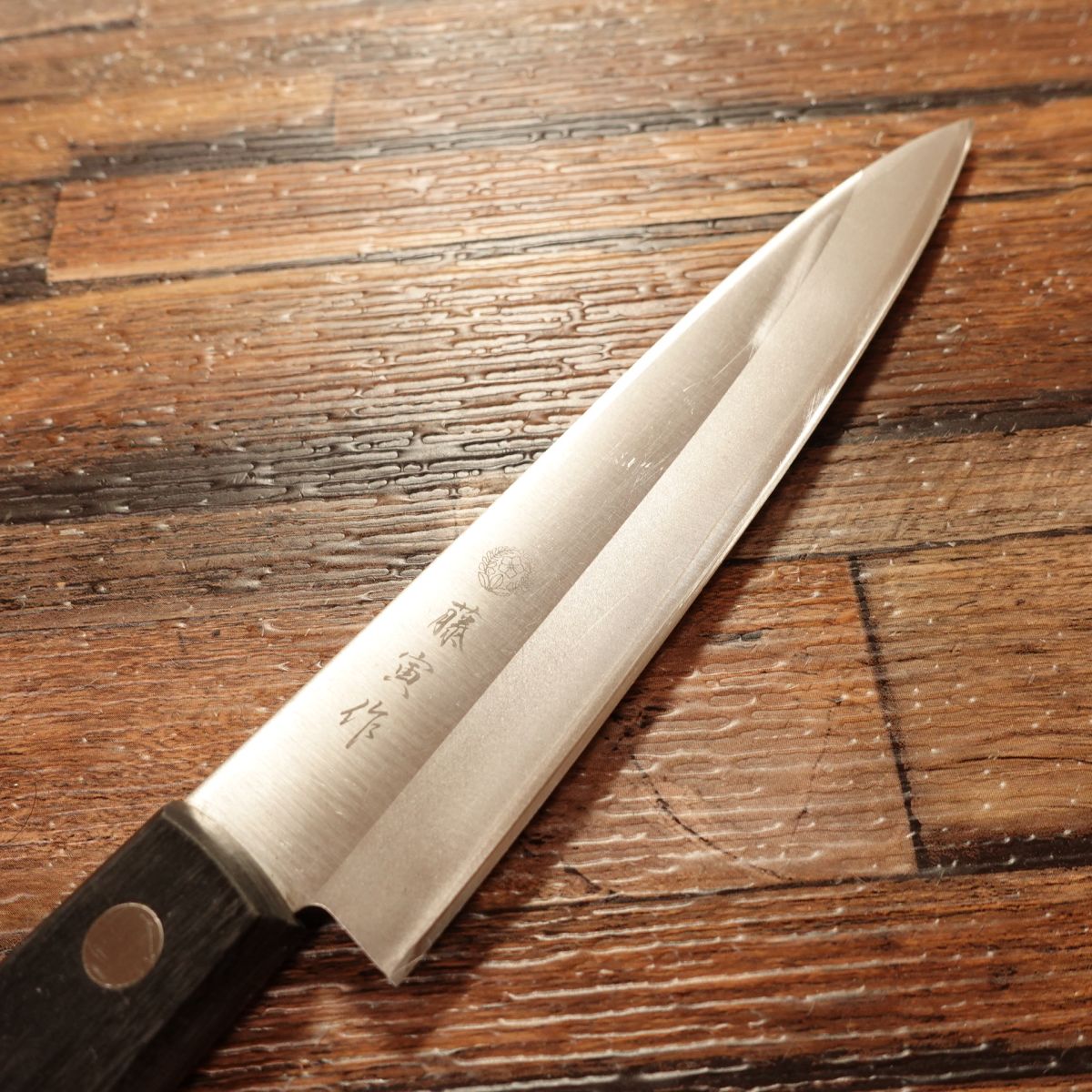 Fujitora Petty Knife, Sharpened, Fruit Knife, Fujitora-Made, Lightly Used, 135mm