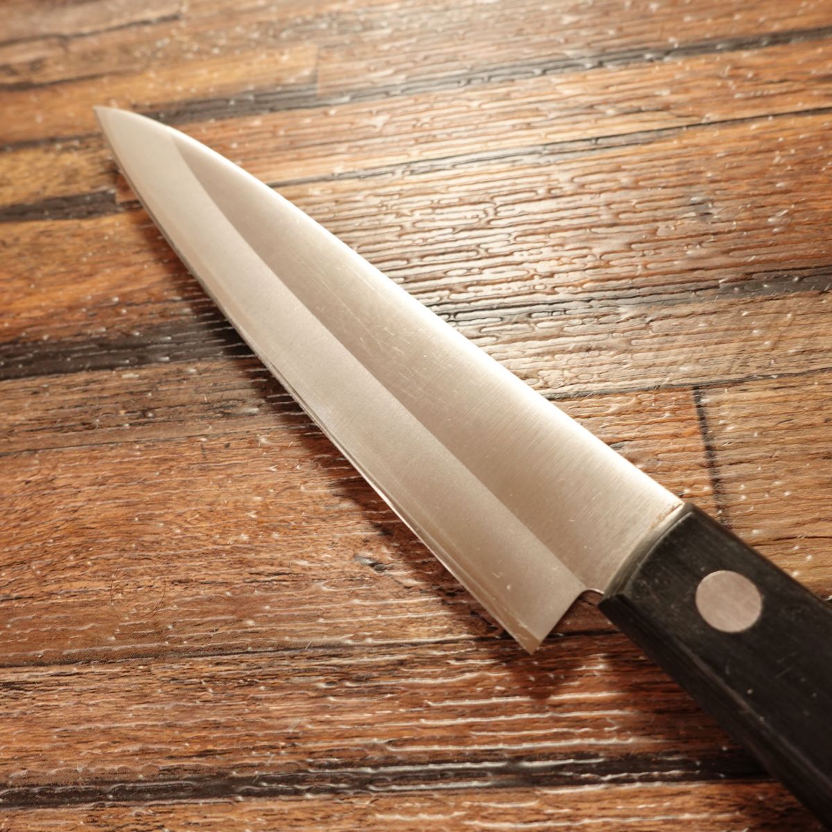 Fujitora Petty Knife, Sharpened, Fruit Knife, Fujitora-Made, Lightly Used, 135mm