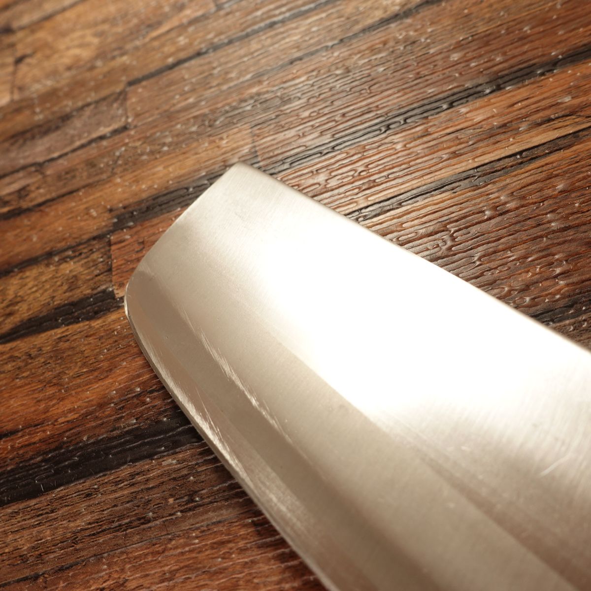 Bimikobo Nakiri Knife, Sharpened, Stainless Steel, Double-Bevel, 165mm