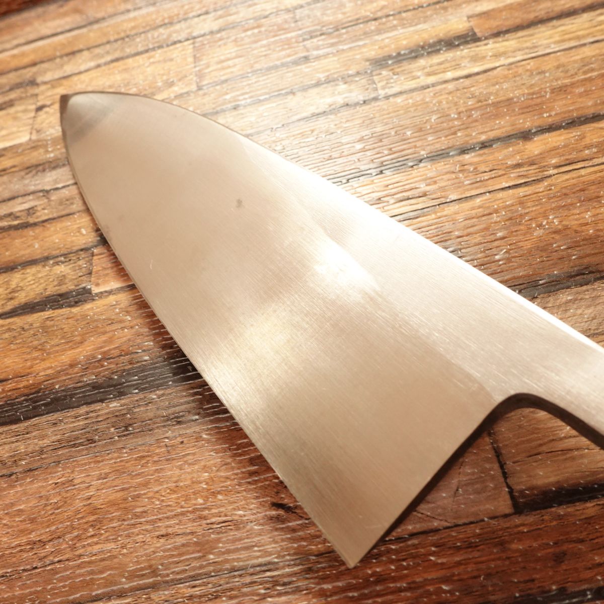 Masamoto Sohonten Large Deba Knife, Sharpened, Water Buffalo Handle, Nearly Unused Stored Item, Boxed, 230mm